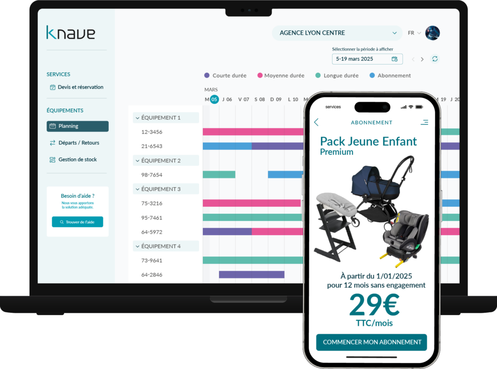 KNAVE RETAIL - Location et abonnement pour le Retail en marque blanche